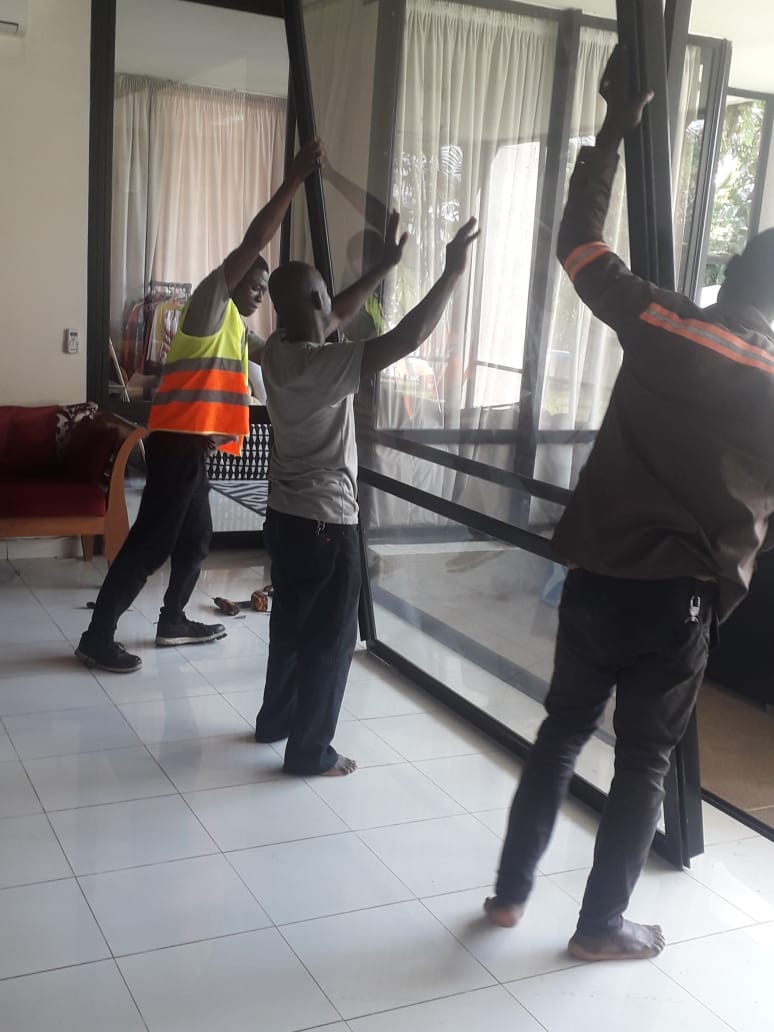 Équipe TAMCO au travail sur un chantier